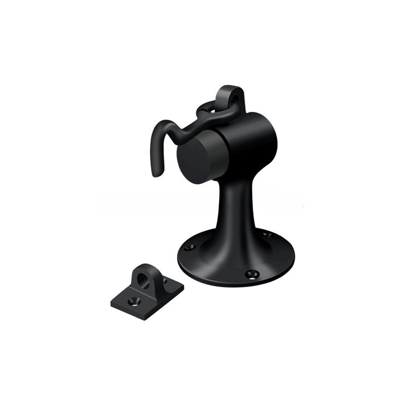 Door Stop, Painted Black