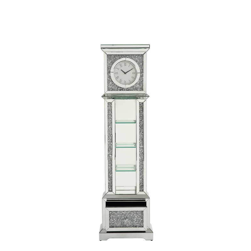 Vitrine en bois H 63 po x l 18 po