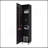 Wenge Storage Cabinet With Fixed Shelf-811514741