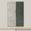 «Minimal Landscape Mid-Century Green Neutral Minimalist Modern Large», reproduction d'art sur toile encadrée-74085924-119395187-74085922