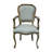 Farmhouse Arm Linen Chair