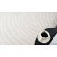 Tapis crème à courbes linéaires Abani Rugs Onish Collection NOM160A-180524585
