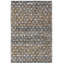 Tapis en laine / coton tissé à la main Natura en noir / jaune / ivoire-1650164629