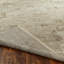 Kiern Hand Knotted Wool Flroal Area Rug in Gray-1909221227