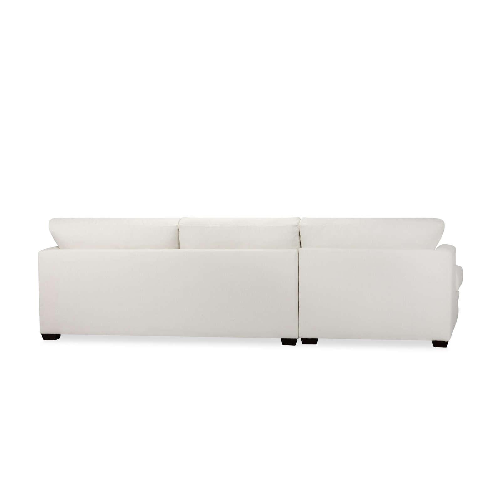 Edan Chaise Sectional, Left Hand Facing, Bella Toast Performance Velvet