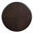 Solid Wood Round End Table with Shelf-1518809808