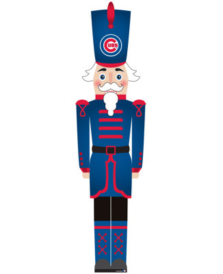 Chicago Cubs 46" Nutcracker Leaner