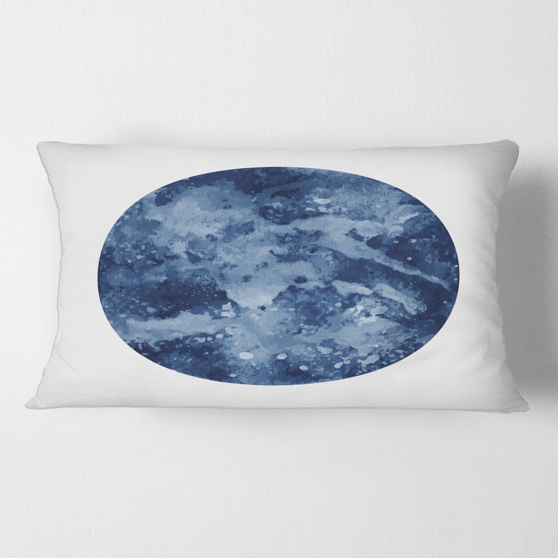 Coussin Rectangle, Space Galaxy Circle - Modern