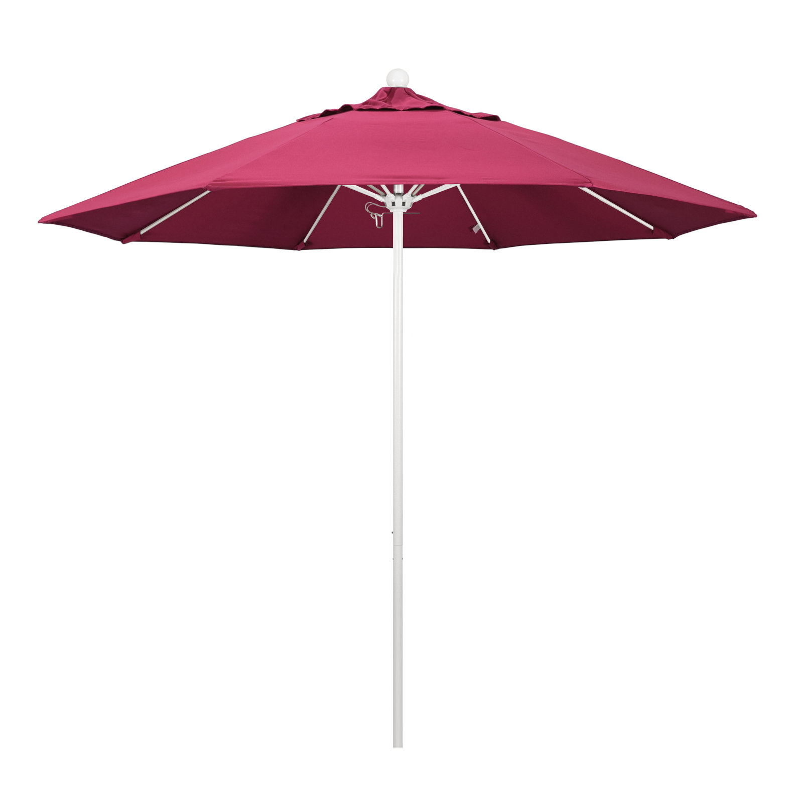 Hibo 108'' Sunbrella® Outdoor Umbrella, Canvas Black Sunbrella® Canvas