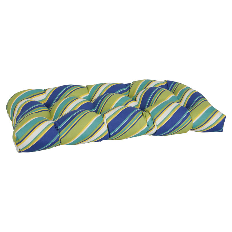 Coussin de canapé / banc capitonné à motif en U