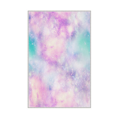 Luxurious Woven Carpet Rug, 2.6 x 4.0 ft | 100% Polyester, 0.4 in Pile Height | Antibacterial & Non-Slip PVC Dot Underside | Machine Washable, 3D Digital Printing | Perfect for Living Room & Bedroom Decor