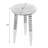 Lessing Round Solid Mango Wood End Table-747577037