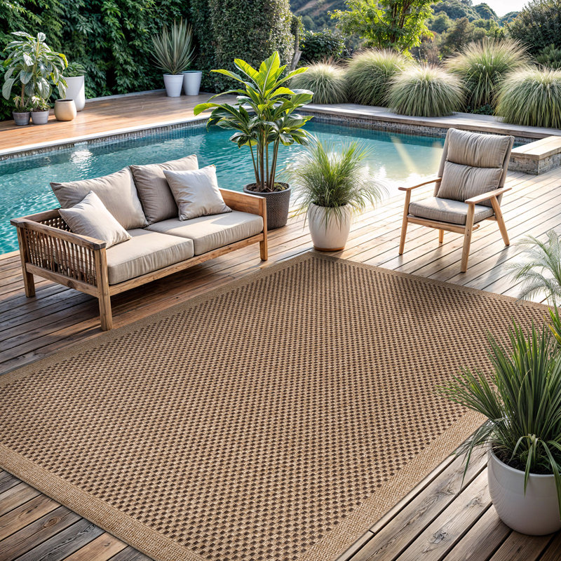 Easy Jute Indoor Area Rug, Rectangle 8' x 10'