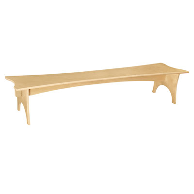 Scalloped Straight Bench