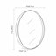 Solid Wood Round Wall Mirror