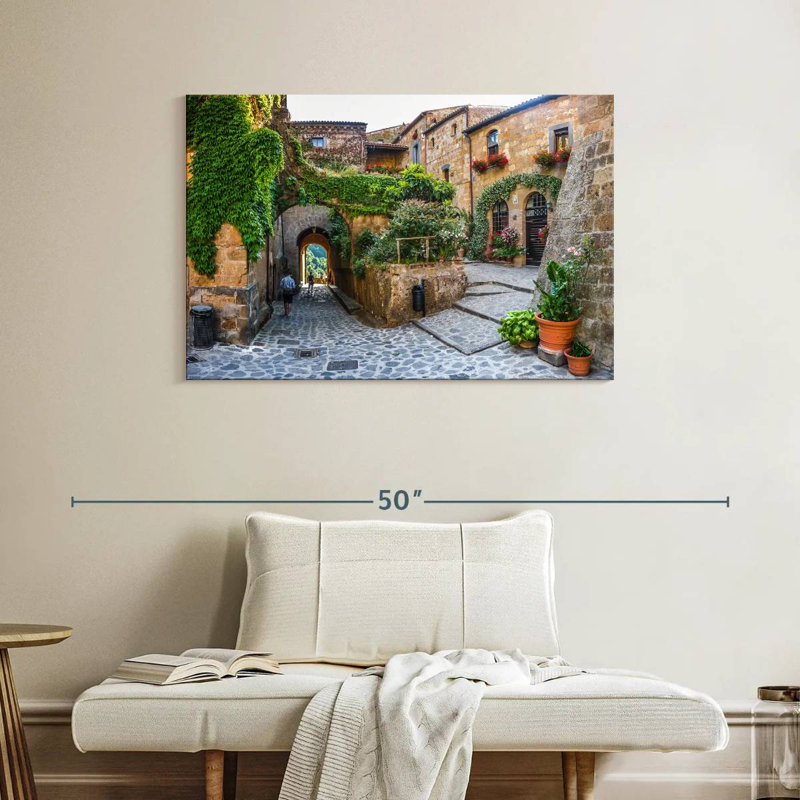 Kavia Civita Di Bagnoregio Town, 26" H x 39" W