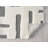 Oheneba Collection Modern Abstract Cream and Black Area Rug-1801365157