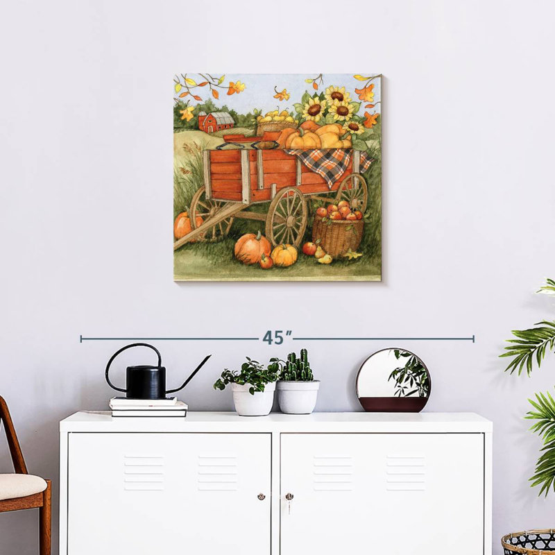 Camion orange Mehar Harvest I, H 24 po x l 24 po