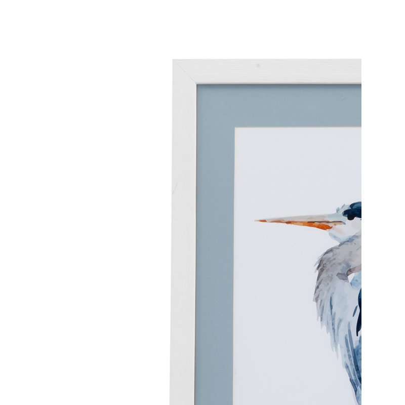 Heron, ensemble de 2 moulures en bois blanc mat blanc