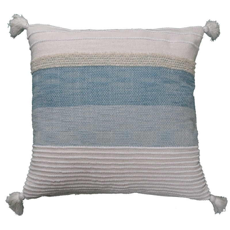 Housse et insert de coussin carré en mélange de coton Wimbley