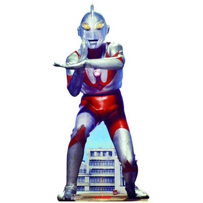 Ultraman Buildings Cardboard Cutout Standup