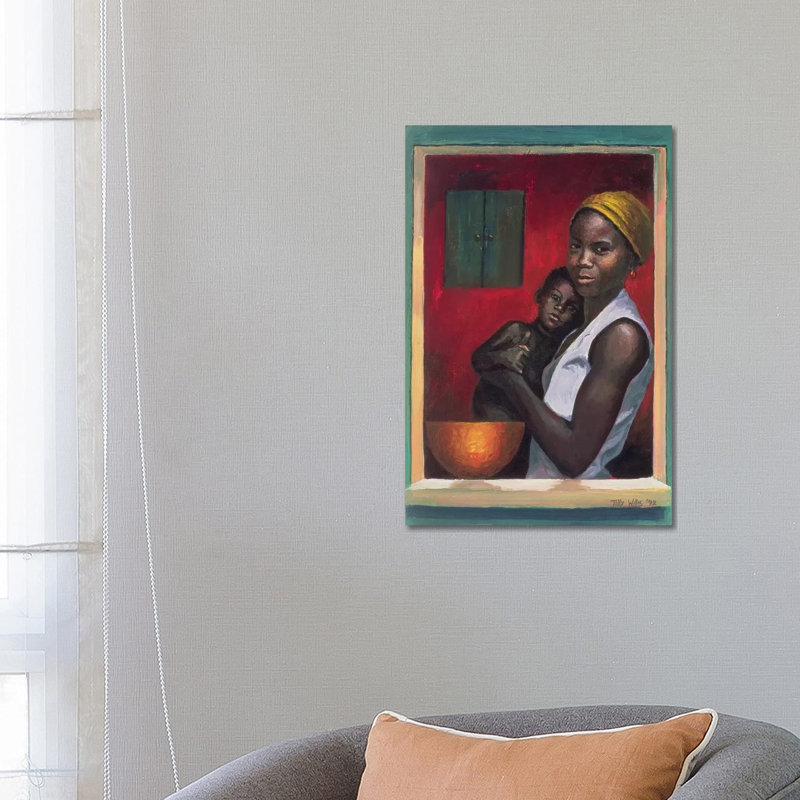 Through The Window by Tilly Willis - Wrapped Canvas Print, 66.04 cm H x 45.72 cm W x 1.91 cm D