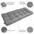 Bergholt Outdoor 5'' Bench Seat Cushion-86773870-86773865