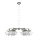 Hunter Saddle Creek 6 Light Chandelier Ceiling Light Fixture