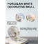 Crâne en porcelaine The Holiday Aisle®-1116563636-1116563627