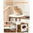 Kimmel 43.31'' H Cat Tree