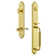 Complete Inactive Arc Dummy Handleset with Bellagio Lever and Rosette