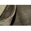 Wool Striped Area Rug in Dark Green