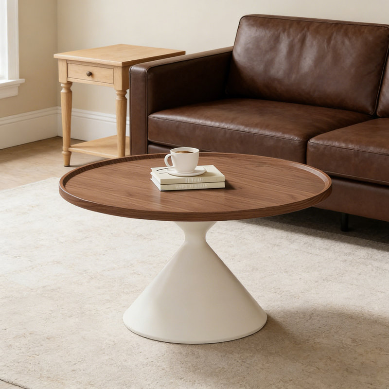 Cepeda, Blanc, H 16,53 po x L 27,55 po x l 27,55 po