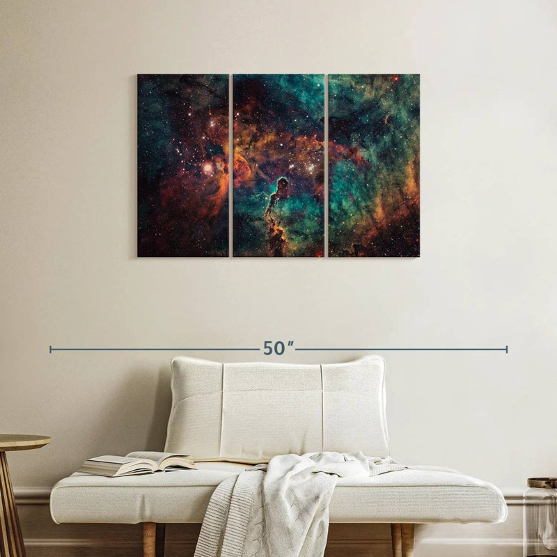Oberle Deep Space Nebula, 24" H x 38" W
