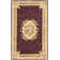 Tapis de zone rouge foncé en laine touffeté fait main oriental Bedgood