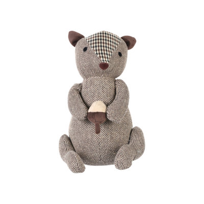 Squirrel Fabric Door Wedge