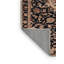 Tapis brun lavable à la machine-670999491