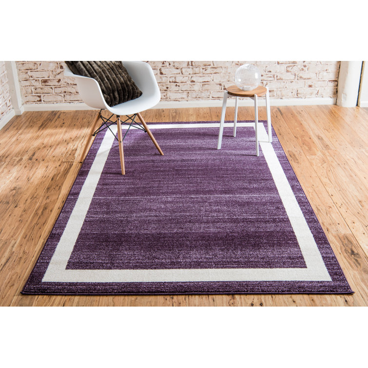 Songul Violet Area Rug