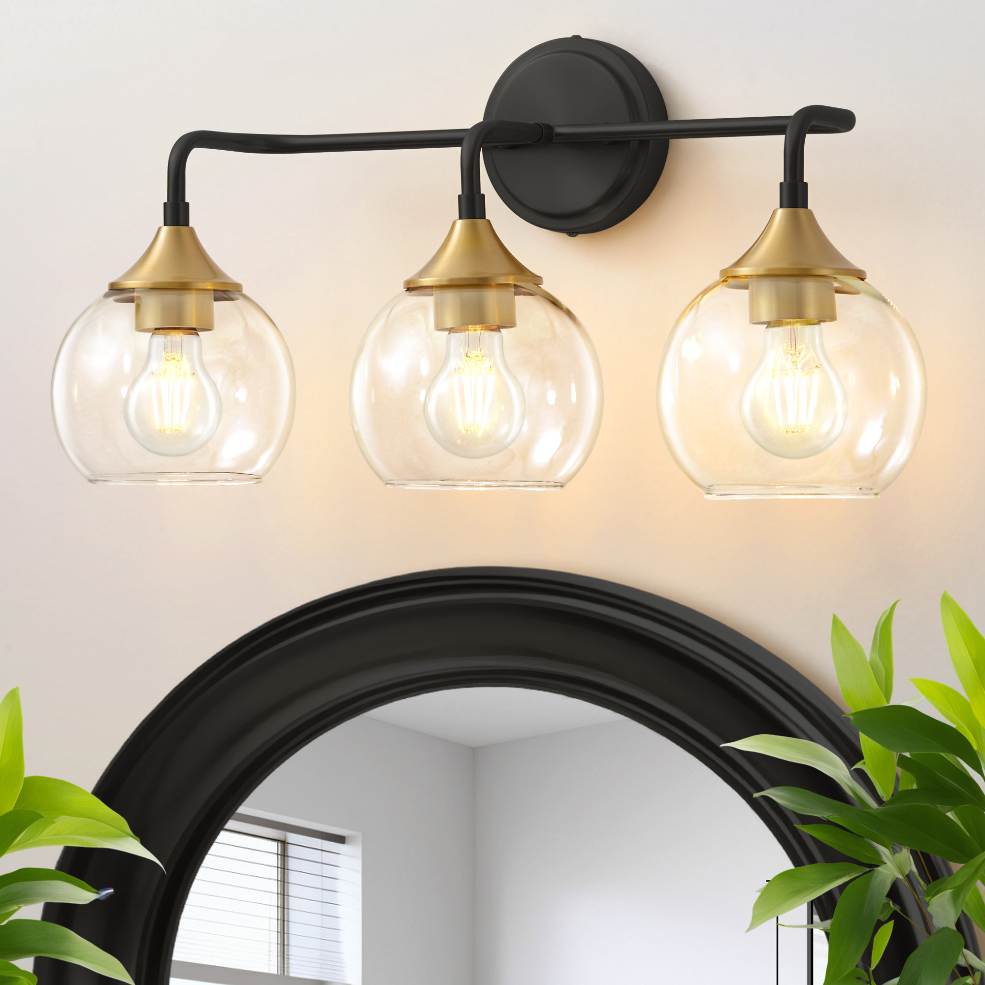 Breakwater Bay Scheider Dimmable Bathroom Vanity Light & Reviews | Wayfair