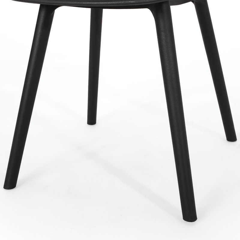 Chaise d'extérieur Kenyon, Noir