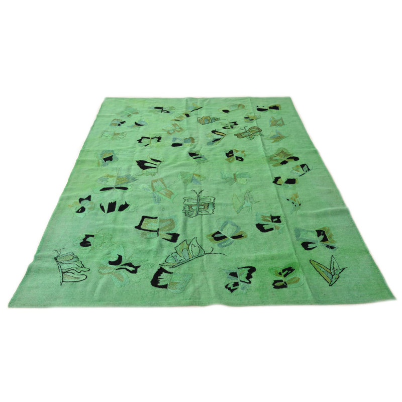 Tapis turquoise 5 x 8 Pelfrey
