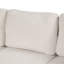 Chaise longue rembourrée avec porte-gobelet intégré-129916163