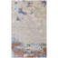 Abstract Area Rug in Gray/Blue/Brown-71450428