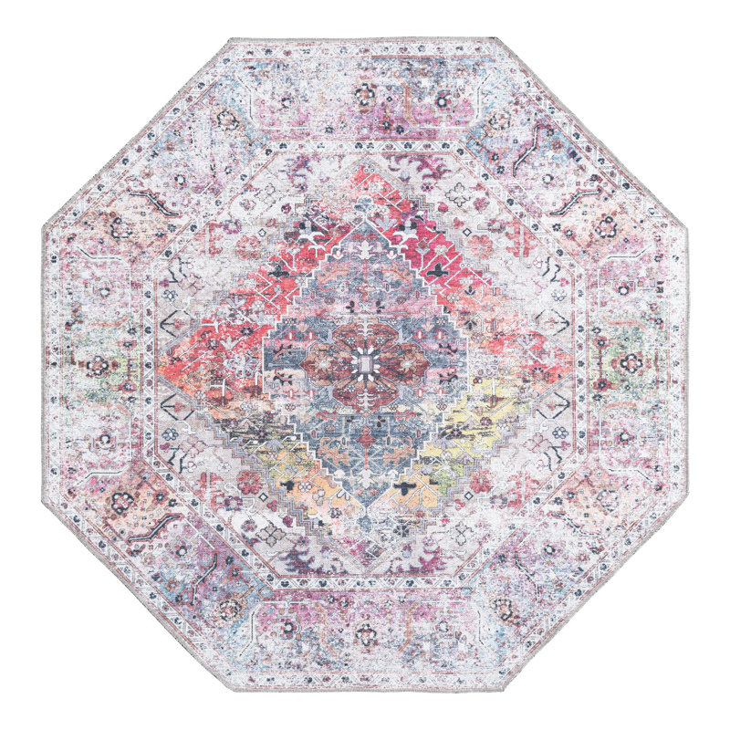 Odena Indoor Rug, Octagon 5' x 5'