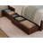 Lamari Solid Wood Storage Platform Bed with Footboard & Under Bed Drawers-366692878-366692877