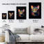 Wall Art Print Bengal Cat Lover Gift Pet Portrait Artwork Painting Poster