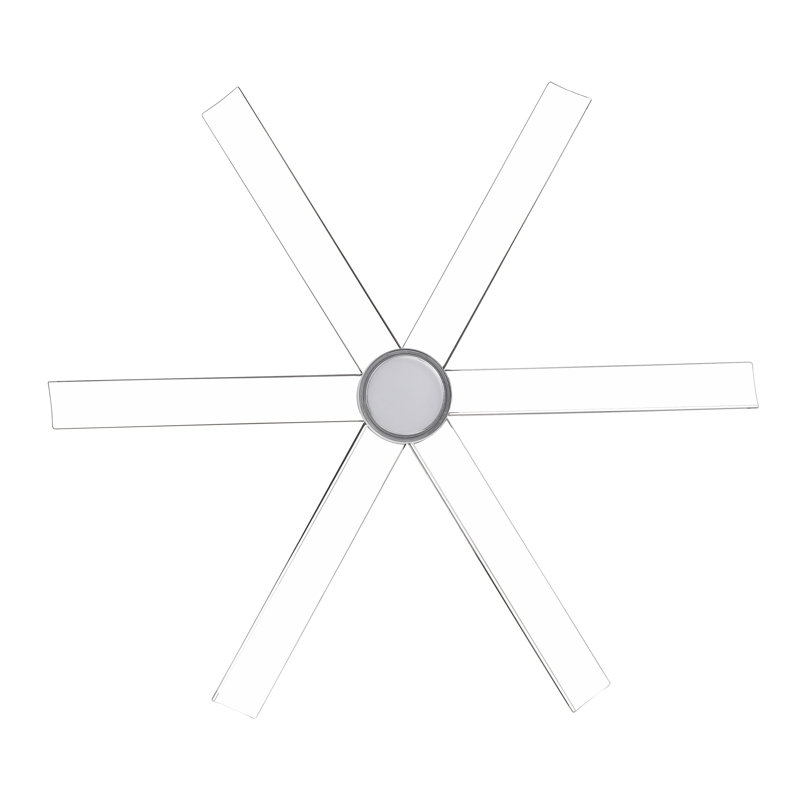 Ensemble de pales translucides pour ventilateur de plafond 6 pales 65 pouces Solen