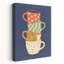 Cozy Stacked Mugs by Andreas Magnusson - Wrapped Canvas Print-274250882