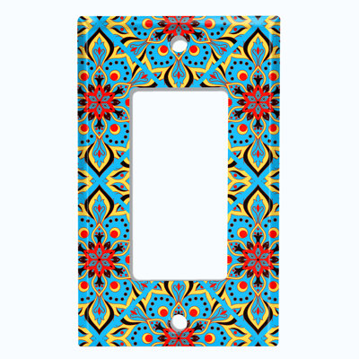 Patterned Rocker Standard Wall Plate