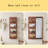 Rectangle Solid Wood Full Length Mirror-1174710760